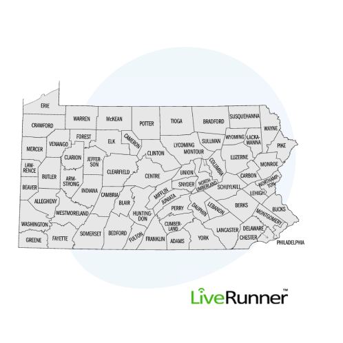 Pennsylvania-map