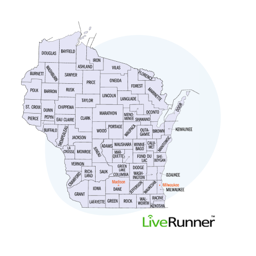 Wisconsin-map