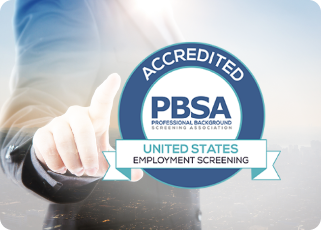 PBSA Accredited Compliance-Focused Background Check