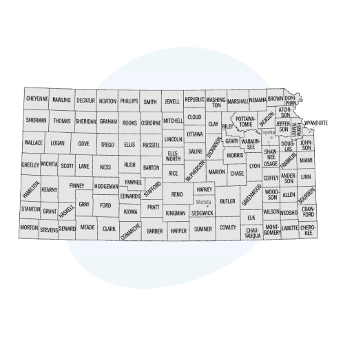 Kansas-map